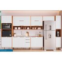 Ver imagem 1 de Cozinha Modulada Mgm 7 Peças Esplêndida C7p184 Cinamomo/off