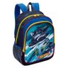 Kit Mochila Hot Wheels Costas + Estojo Duplo Sestini 19X Tubarão - 1