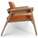 Ver imagem 4 de Kit 2 Poltronas Decorativa para Sala Living Concept L02 Nature Couríssimo Canela - Lyam Decor
