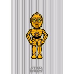 Kit 2 Quadros Star Wars C3PO e H2D2 - 2