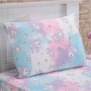 Ver imagem 5 de Kit Edredom Solteiro Dupla Face e Lençol Flacce Plush e Malha Rosa