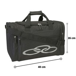 Mala Bolsa Olympikus Gym Bag Preto - Preto - 3