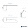 Kit De Acessórios Para Lavabo - Dalí Prata - 7