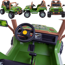 Ver imagem 3 de Carro Eletrico Infantil Peg Perego Jeep Ranger 538 Verde 12v