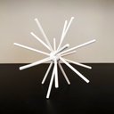 Ver imagem 2 de Ouriço Decorativo G - 20 Cm Altura - Estatueta - Decoração -Toque 3D: Branco