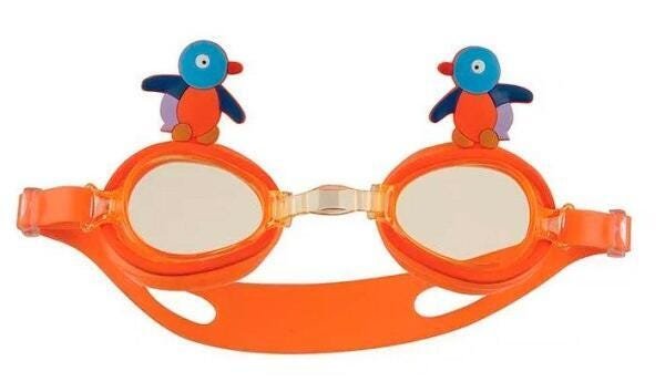 Oculos Natação Infantil Bichinho Laranja - 1