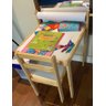 Kit Cadeira + Mesa Infantil Montessoriano Porta Papel - 2