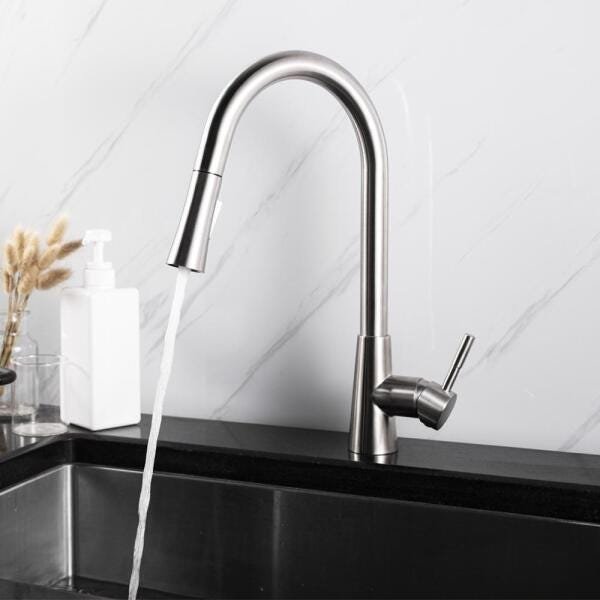 Torneira Hive Cozinha Gourmet Extensor Spray Inox -Cromado - 3