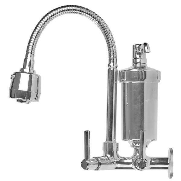 Torneira Gourmet Metal Inox com Filtro Parede Luxo C61 - 1