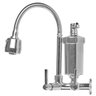 Torneira Gourmet Metal Inox com Filtro Parede Luxo C61 - 1