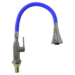 Torneira Silicone Flexivel Mesa Pia Metal Cozinha - 1