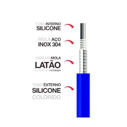 Torneira Silicone Flexivel Mesa Pia Metal Cozinha - 7