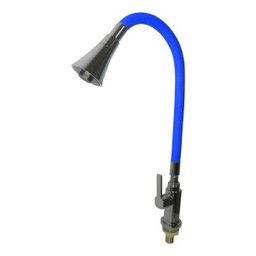 Torneira Silicone Flexivel Mesa Pia Metal Cozinha - 4