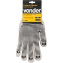 Ver imagem 2 de Luva De Malha 3 Fios Lmv 3 Branca Pigmentada Encartelada - V