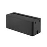 Caixa Organizadora Porta Fios Cabo Celular Organizador Preto - 1