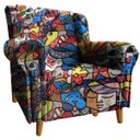 Ver imagem 1 de Poltrona Decorativa Bruna - Suede