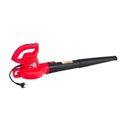 Soprador de Ar Folhas Elétrico Residencial 127 V Motor Universal Branco Casa Jardim Cor Vermelho - 2