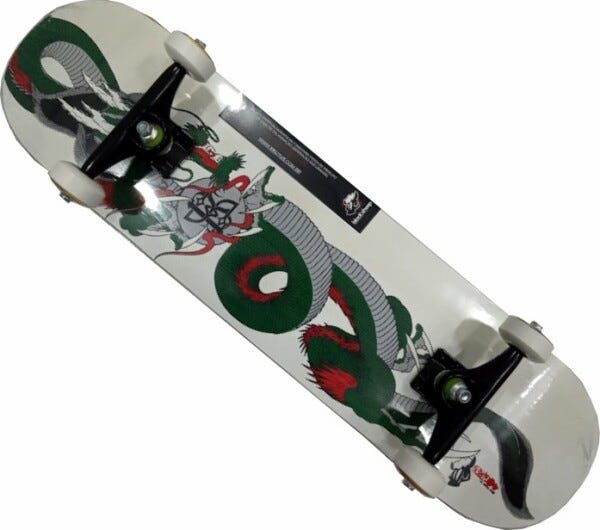 Skate Black Sheep Montado Completo Pro Stick Abec 11Branco - 1