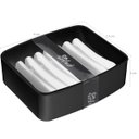 Ver imagem 2 de Saboneteira Suporte De Bancada Para Sabonete Barra Banheiro Preta