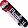 Skate Element Montado Completo Profissional Section Next Stick FCR Preto/Vermelho - 1