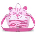 Ver imagem 2 de Kit 2 Peças Mochila E Lancheira Tigresa Cor Rosa