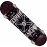 Skate Maple Dark Star Montado Completo Profissional Moska BS Stick Preto/Marrom - 1