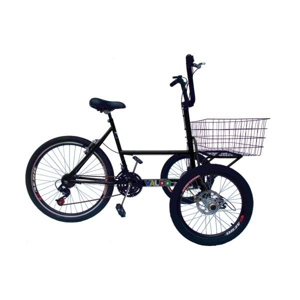 Triciclo Invertido aro 26 - Preto