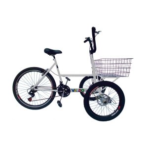 Triciclo Invertido aro 26 - Branco