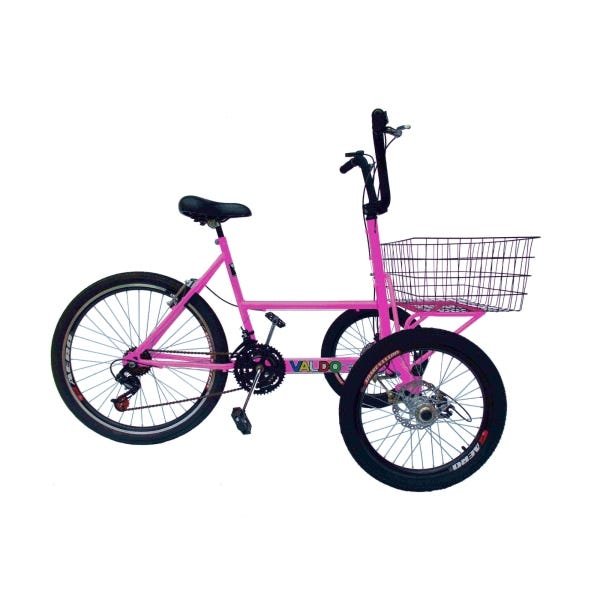 Triciclo Invertido aro 26 - Rosa