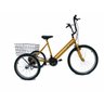 Triciclo aro 26 - 18 Marchas - Hiper Luxo - Várias Cores - Amarelo - 1