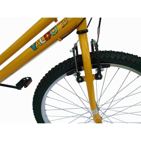Triciclo aro 26 - 18 Marchas - Hiper Luxo - Várias Cores - Amarelo - 4