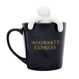 Caneca com Infusor Para Chá Harry Potter Plataforma 9 3/4 Hogwarts - 3