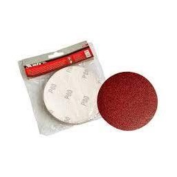 Disco de Lixa com Velcro 4.1/2" 115mm Grão 80 com 10 Peças Mtx - 1