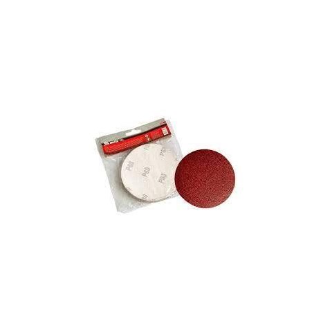 Disco de Lixa com Velcro 4.1/2" 115mm Grão 80 com 10 Peças Mtx