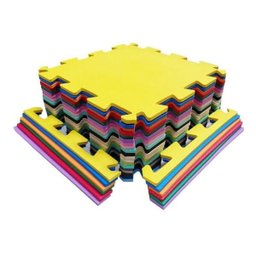 Kit 8 Peças Tapete Eva Tatame Academia Infantil 50x50 - 3