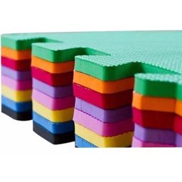 Kit 8 Peças Tapete Eva Tatame Academia Infantil 50x50 - 4