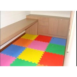 Kit 8 Peças Tapete Eva Tatame Academia Infantil 50x50 - 8