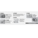 Ver imagem 5 de Porta Shampoo Duplo de Banheiro Suporte de Utensílios para Box Aço Preto Fixação por Adesivo Utimil