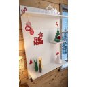 Ver imagem 3 de Kit Decoração Natal Prateleira Suspensa 90x60cm com +15 Enfeites em Impressao 3D
