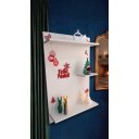 Ver imagem 5 de Kit Decoração Natal Prateleira Suspensa 90x60cm com +15 Enfeites em Impressao 3D