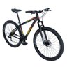 BICICLETA RAVA PRESSURE 21V ARO 29 TAM.17 PRETO/VERMELHO/AMARELO - 1
