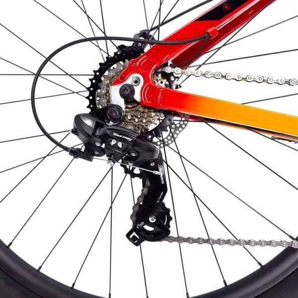 Bicicleta Aro 29 TSW Ride 21V Laranja tam 15,5 - 7