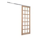 Ver imagem 2 de Porta de Correr Quadriculada Kit Alumínio
