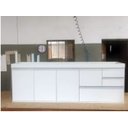 Ver imagem 2 de Balcão Gabinete sem Tampo para Pia de 180cm Donatelo Branco Fosco 100%mdf 15mm Rino Móveis