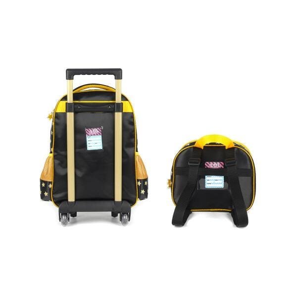 Mochila Lol Surprise Rodinha Lancheira Kit Material Escolar - 4