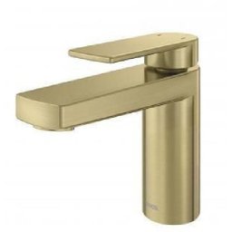 Misturador de Mesa para Lavatório Argon Bica Baixa Ouro Escovado - Docol - 1