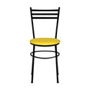 Ver imagem 5 de Cadeira para Mesa Epoxi Preta Cor:amarelo