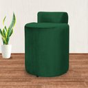 Ver imagem 3 de Puff Athenas Sapata Plástica Veludo Cores - DS Estofados - Verde