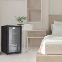 Ver imagem 7 de Frigobar Expositor Vertical Hq Vidro Duplo 95 Litros Preto Hq-95fbpv 127v