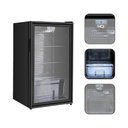 Ver imagem 5 de Frigobar Expositor Vertical Hq Vidro Duplo 95 Litros Preto Hq-95fbpv 127v